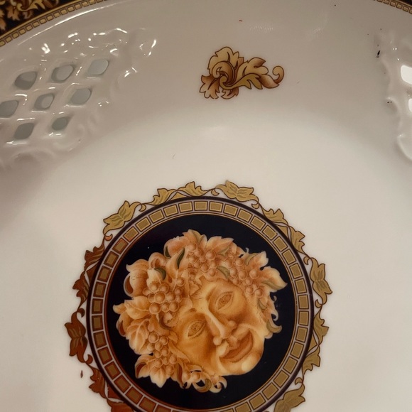 2Bacchus T. Limoges Porcelain Covered Trinket Dish & oval serving platter France - Picture 8 of 9